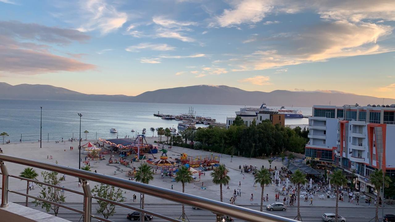Pearl Seaview Apartment Vlorë Extérieur photo